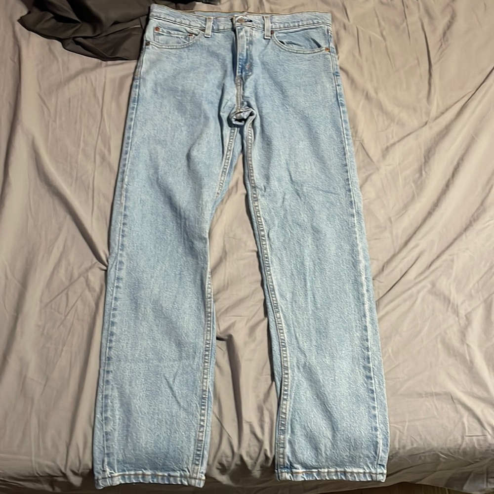 Levi 505 Light-wash Blue pants